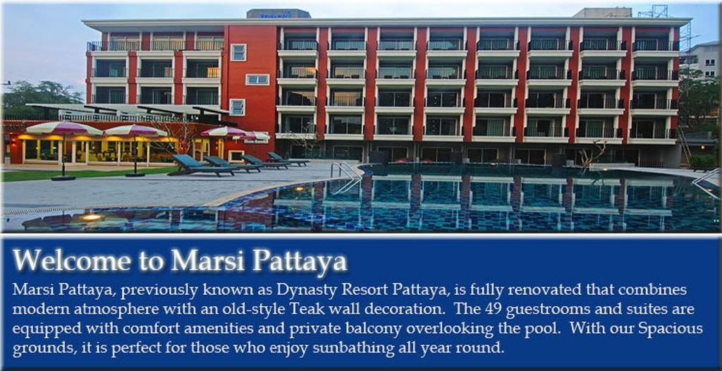 Hotel Marsi Pattaya Exterior foto